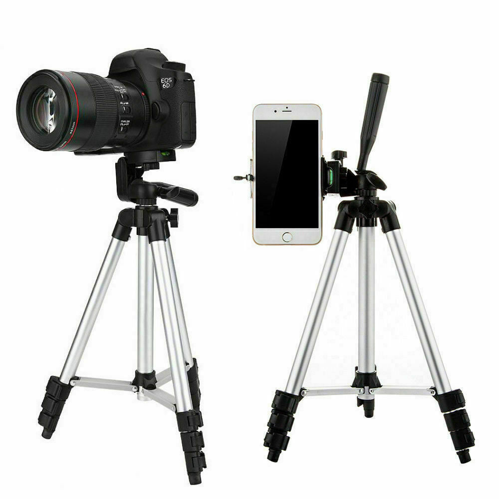 Professional Camera Tripod Mount For iPhone Samsung + Bag