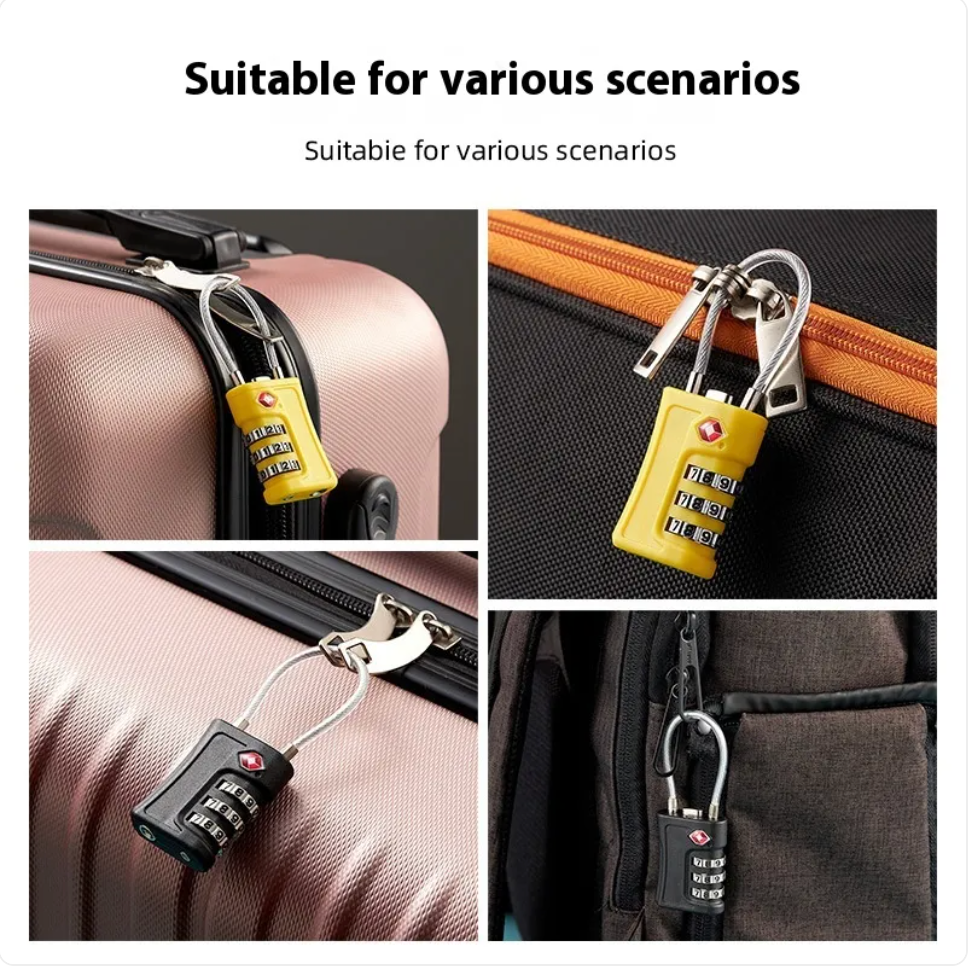 TSA-Approved Luggage Lock, Locker Lock