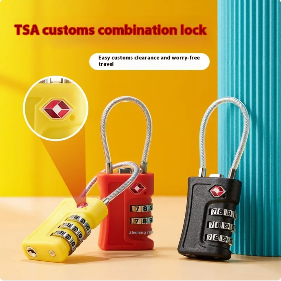 TSA-Approved Luggage Lock, Locker Lock