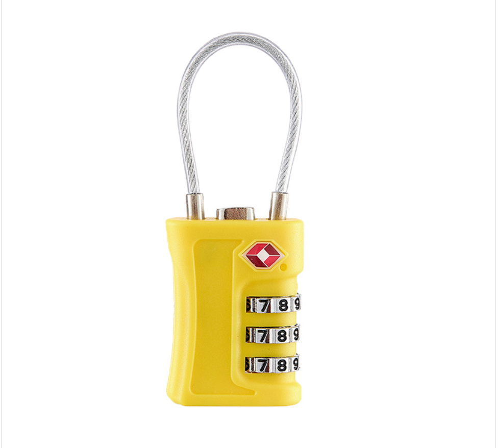 TSA-Approved Luggage Lock, Locker Lock